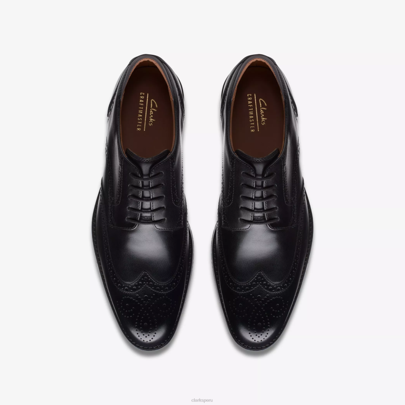 HZVP777 límite de arlo artesanal cuero negro Clarks