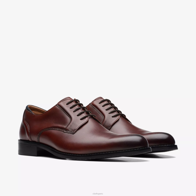 HZVP779 encaje arlo artesanal bronceado británico Clarks