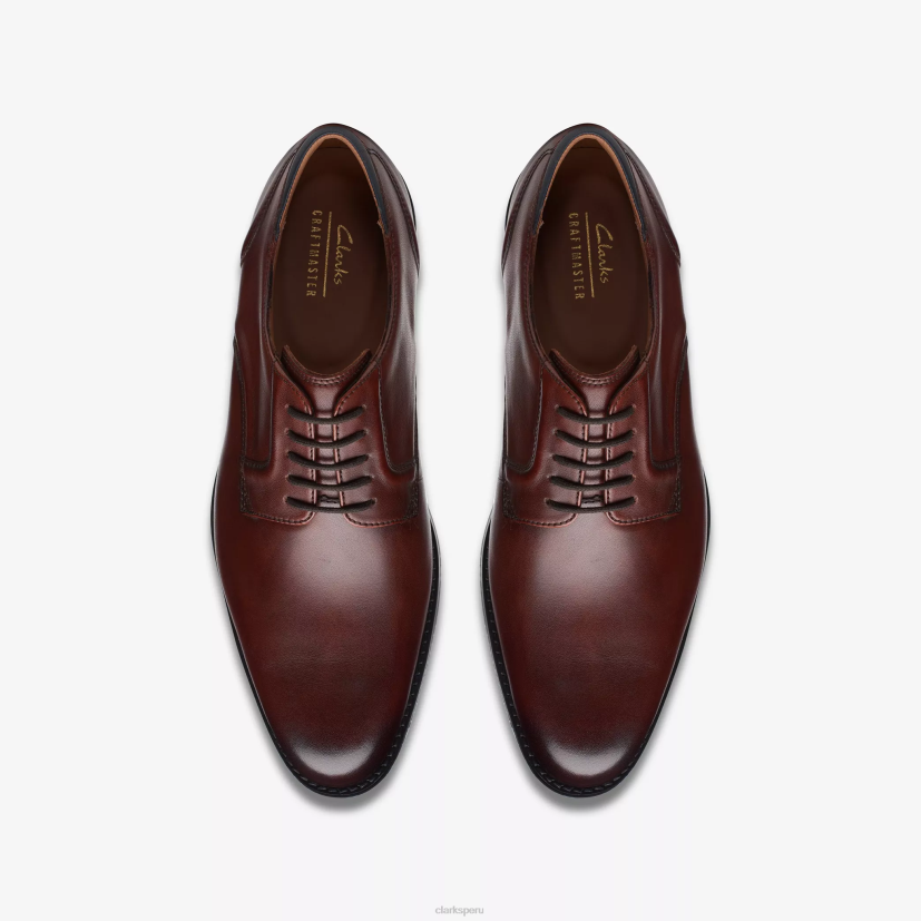 HZVP779 encaje arlo artesanal bronceado británico Clarks
