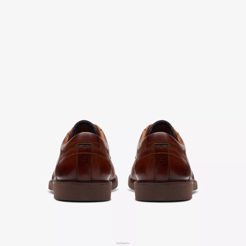 HZVP783 encaje de malwood cuero marrón Clarks