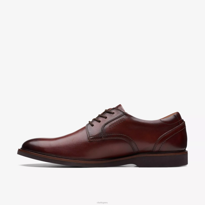 HZVP784 encaje de malwood cuero marrón Clarks
