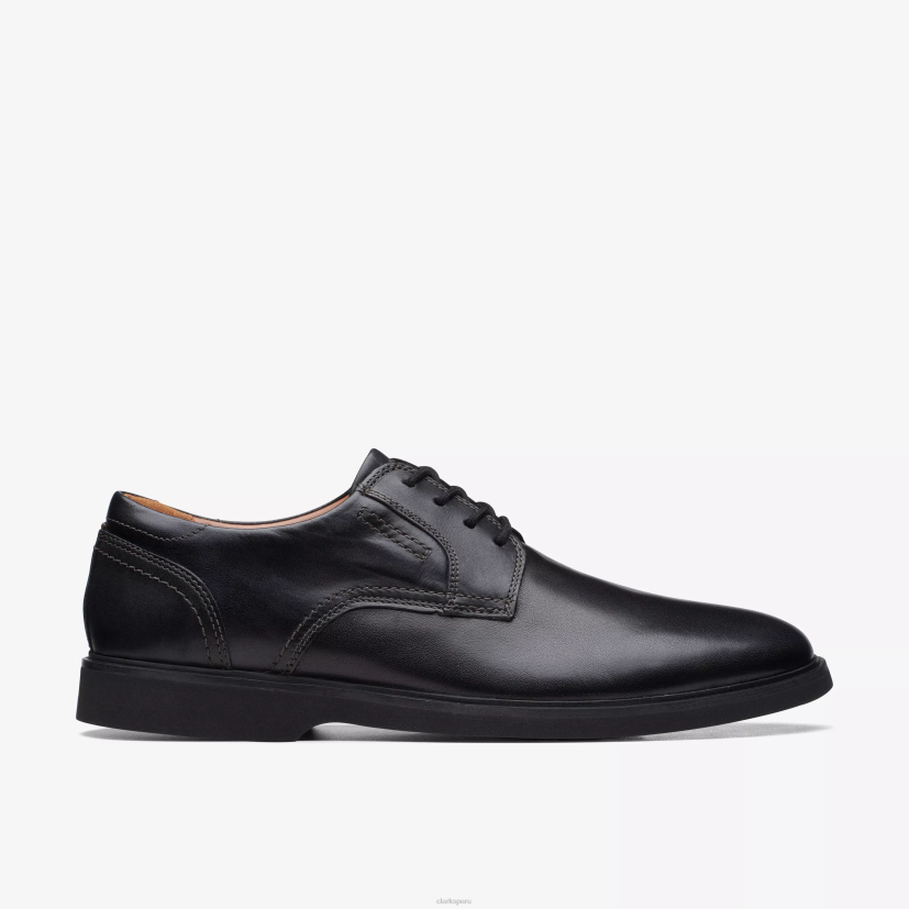 HZVP785 encaje de malwood cuero negro Clarks