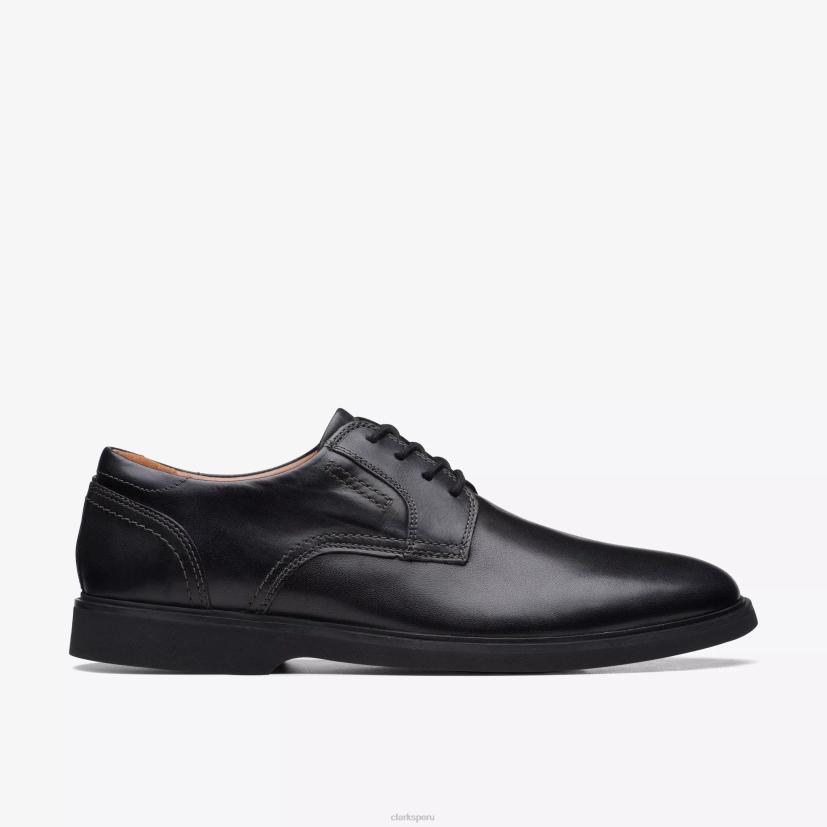 HZVP785 encaje de malwood cuero negro Clarks