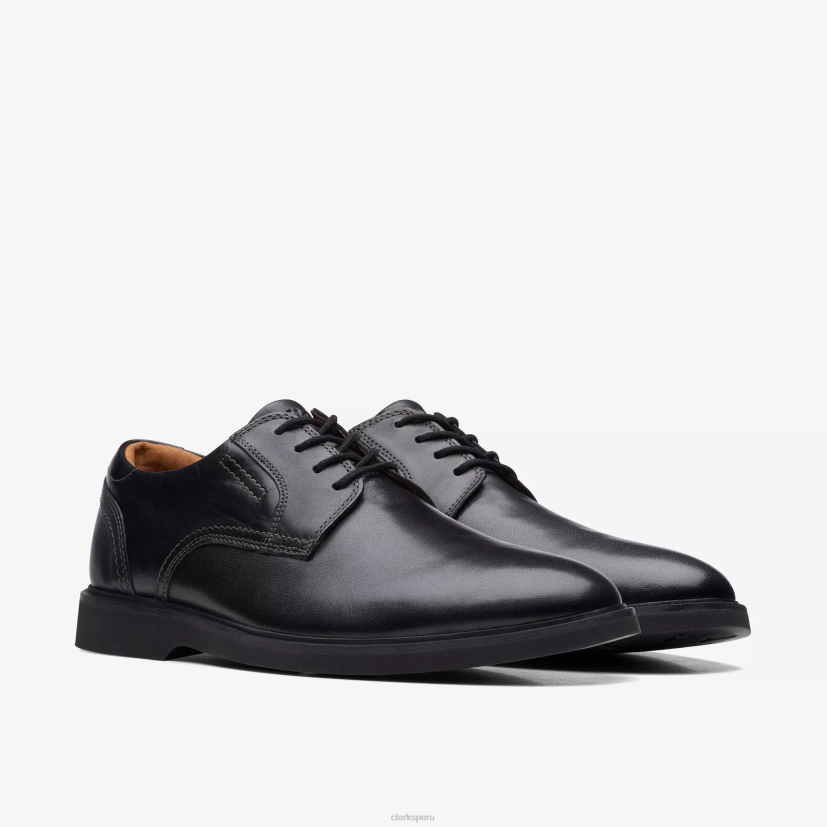 HZVP785 encaje de malwood cuero negro Clarks