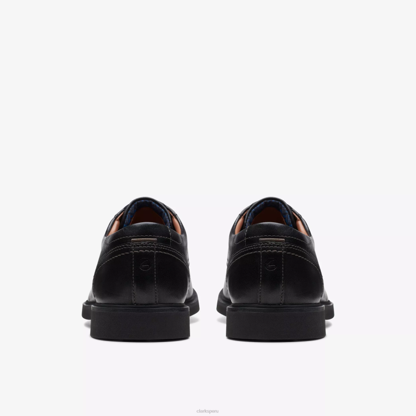 HZVP785 encaje de malwood cuero negro Clarks