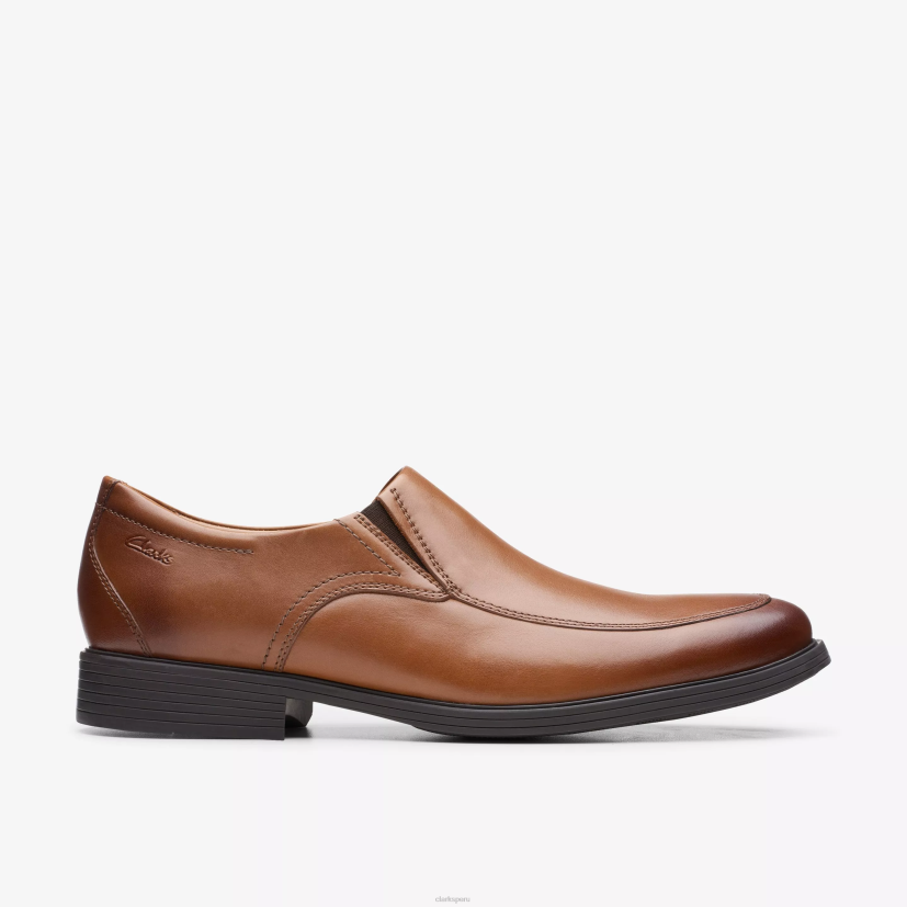 HZVP790 paso de whiddon cuero bronceado oscuro Clarks