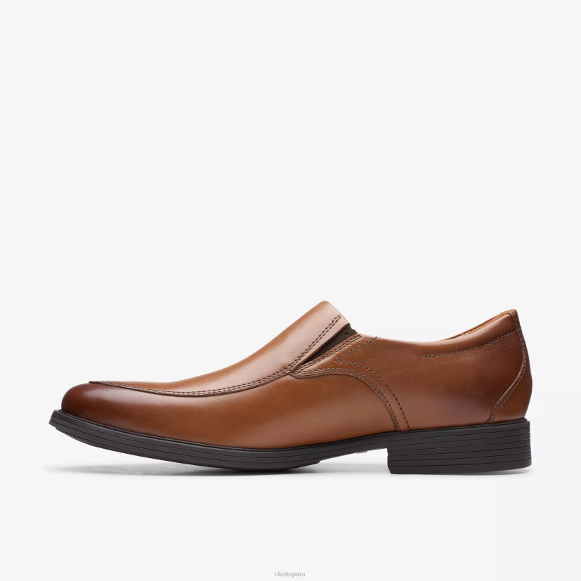 HZVP790 paso de whiddon cuero bronceado oscuro Clarks