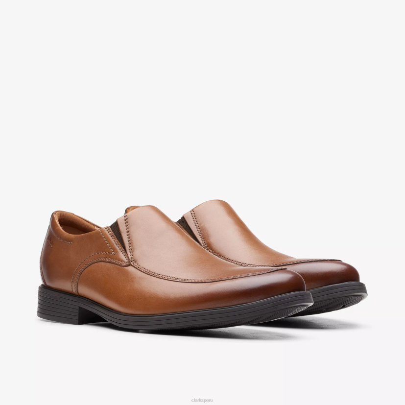 HZVP790 paso de whiddon cuero bronceado oscuro Clarks