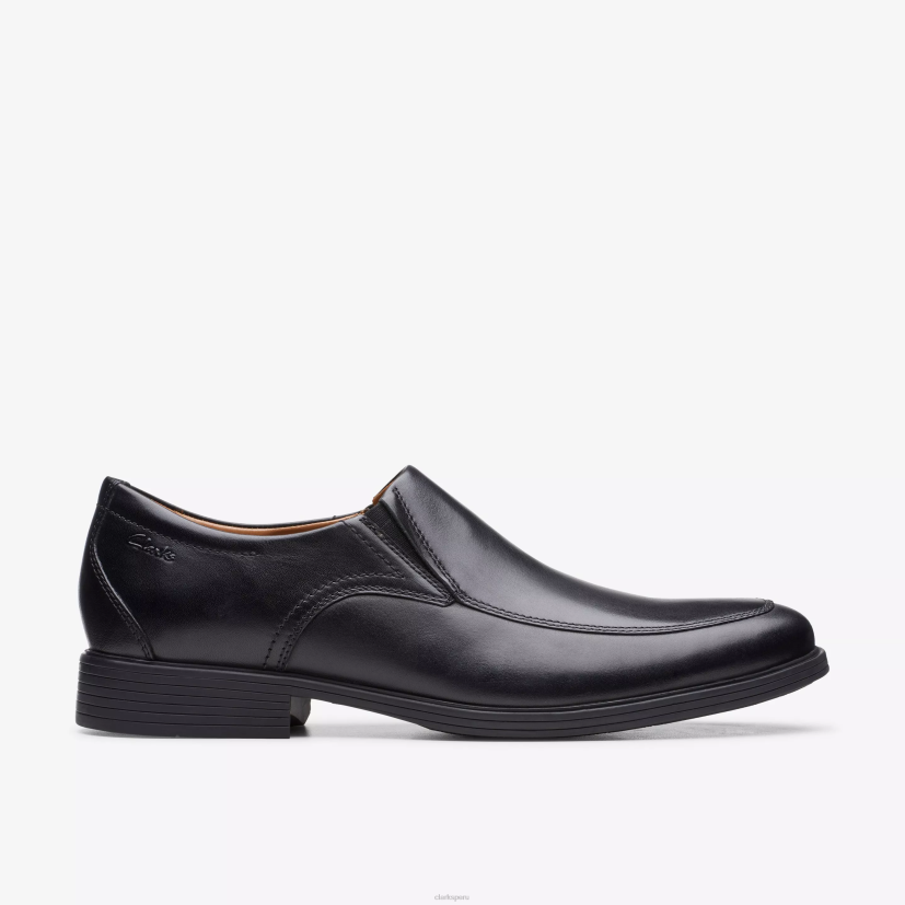 HZVP791 paso de whiddon cuero negro Clarks