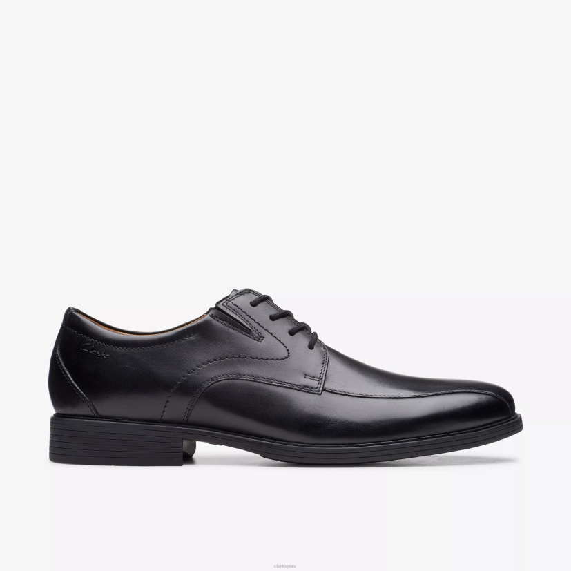 HZVP794 ritmo whiddon cuero negro Clarks
