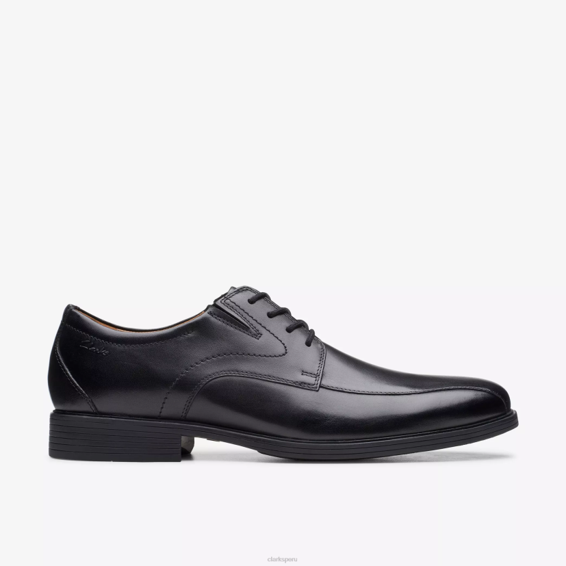 HZVP794 ritmo whiddon cuero negro Clarks