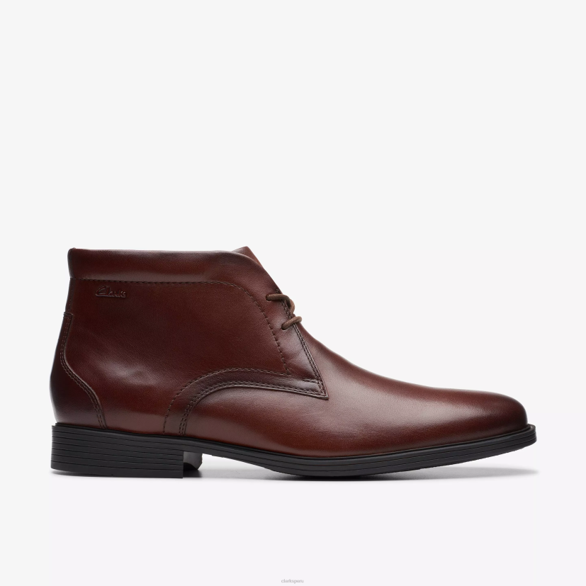 HZVP796 whiddon mediados cuero caoba Clarks