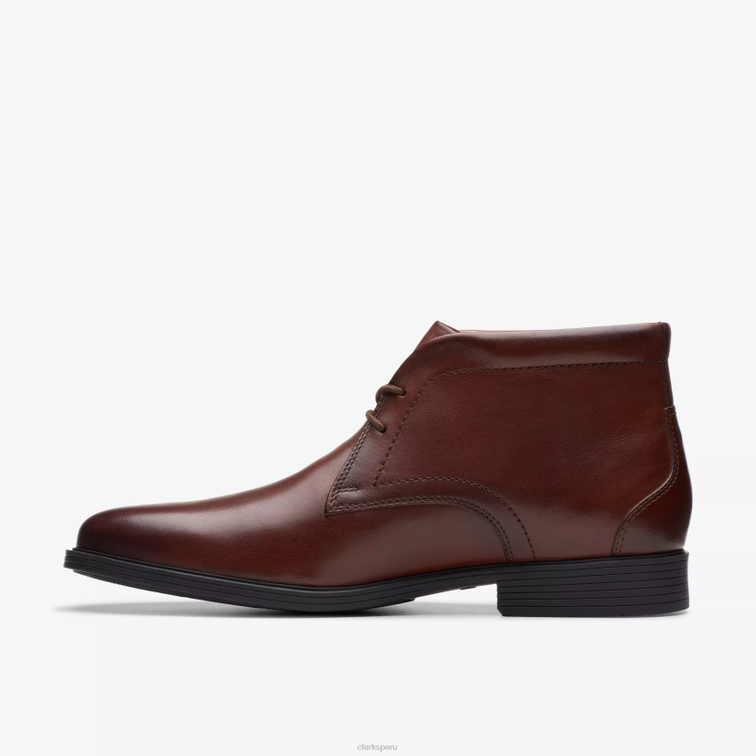 HZVP796 whiddon mediados cuero caoba Clarks