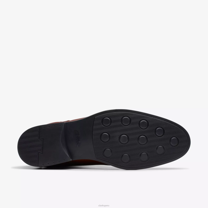 HZVP796 whiddon mediados cuero caoba Clarks