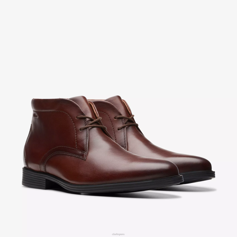 HZVP796 whiddon mediados cuero caoba Clarks