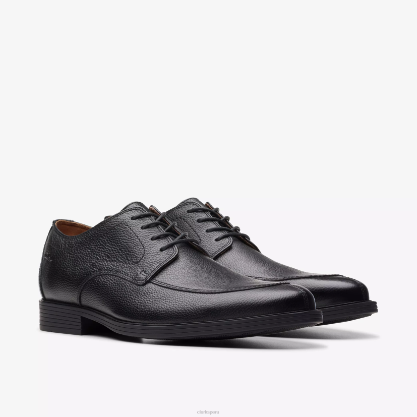 HZVP799 mandil de widdon negro caído Clarks