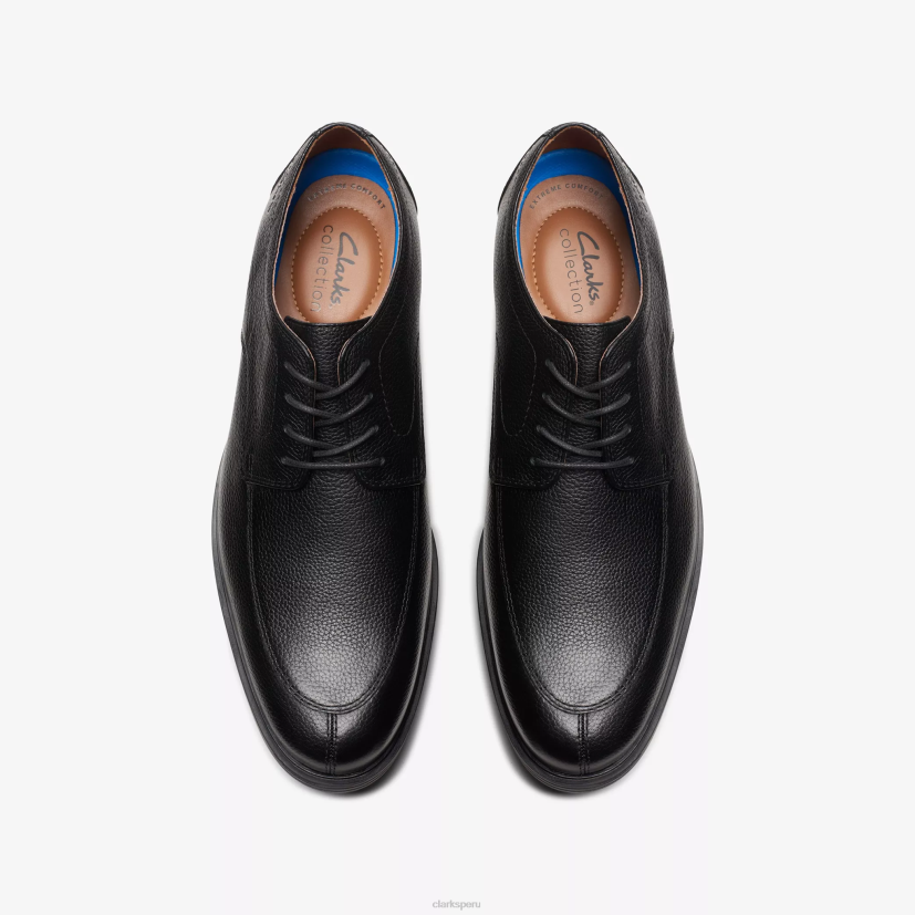 HZVP799 mandil de widdon negro caído Clarks