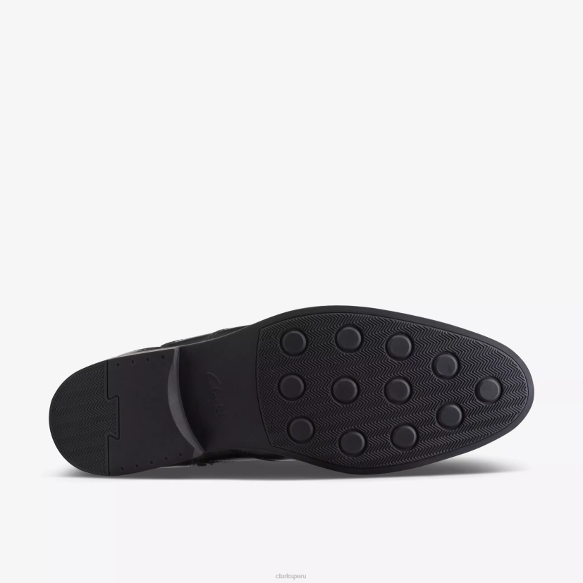 HZVP800 cremallera whiddon cuero negro Clarks