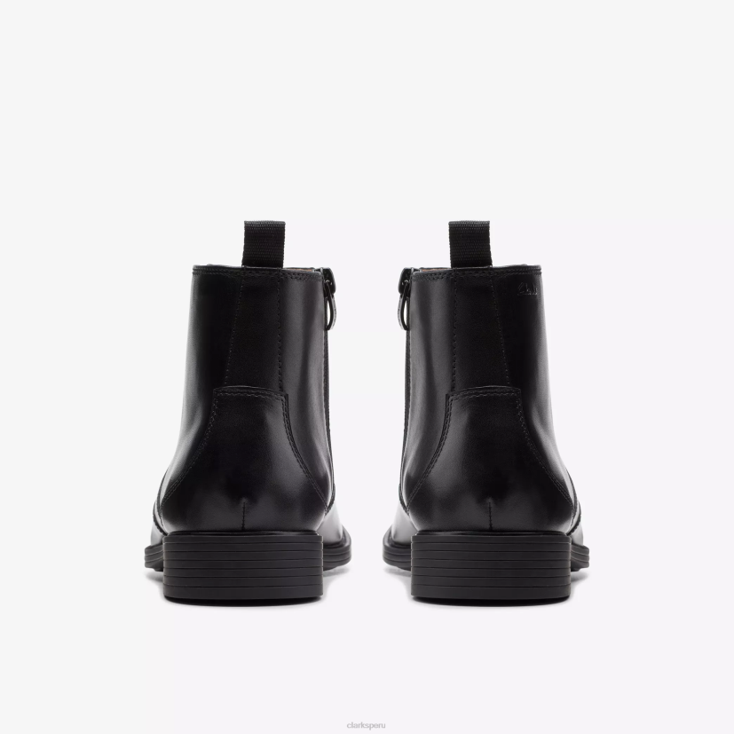HZVP800 cremallera whiddon cuero negro Clarks