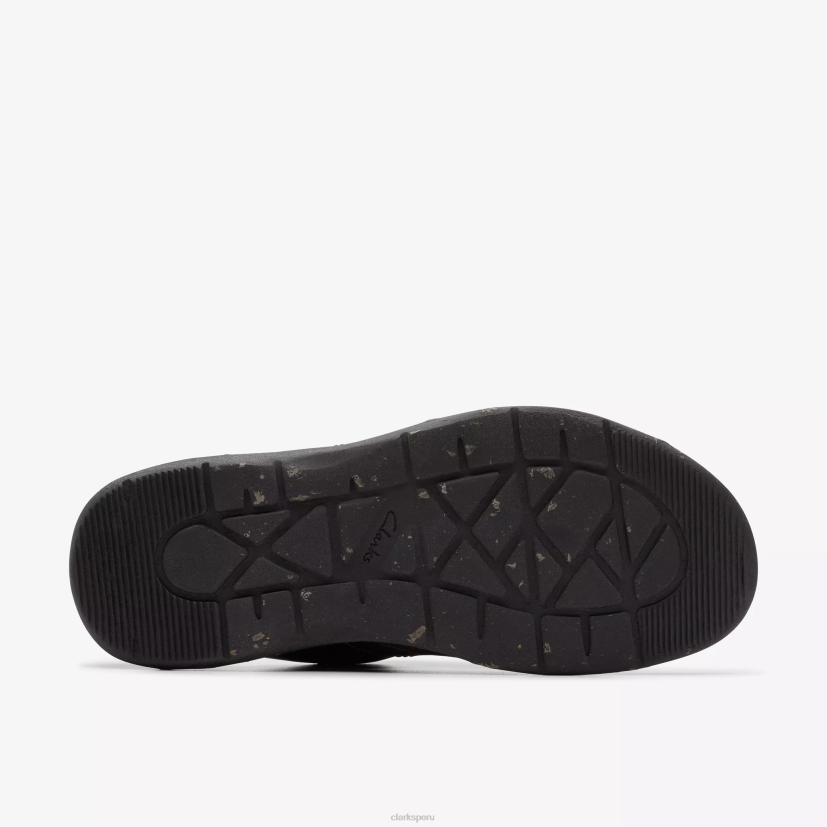 HZVP870 banda walkford cuero negro Clarks