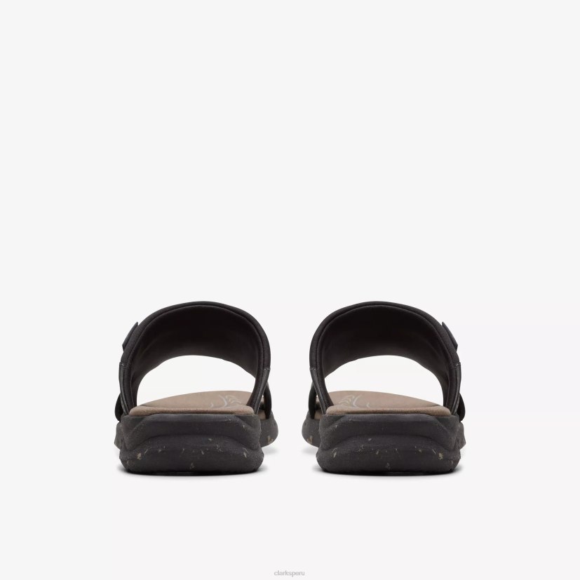 HZVP870 banda walkford cuero negro Clarks