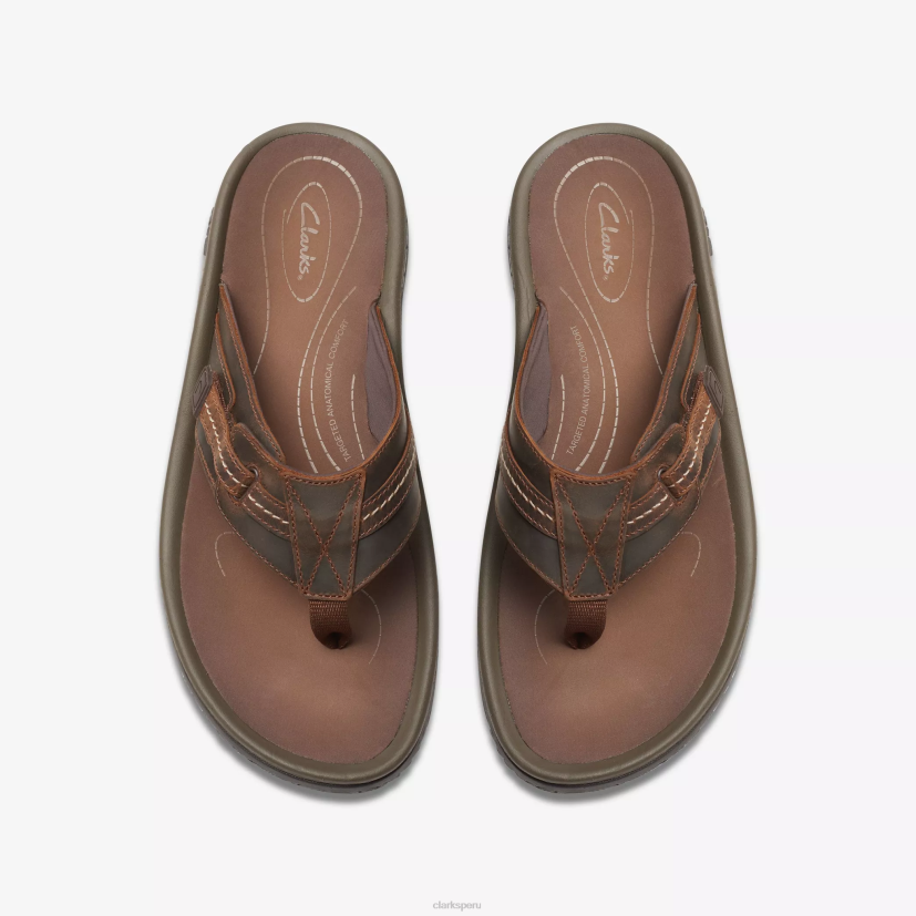 HZVP872 wesley sol cuero de cera de abejas Clarks