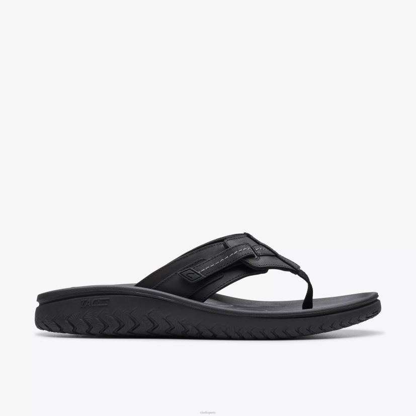 HZVP873 wesley sol cuero negro Clarks