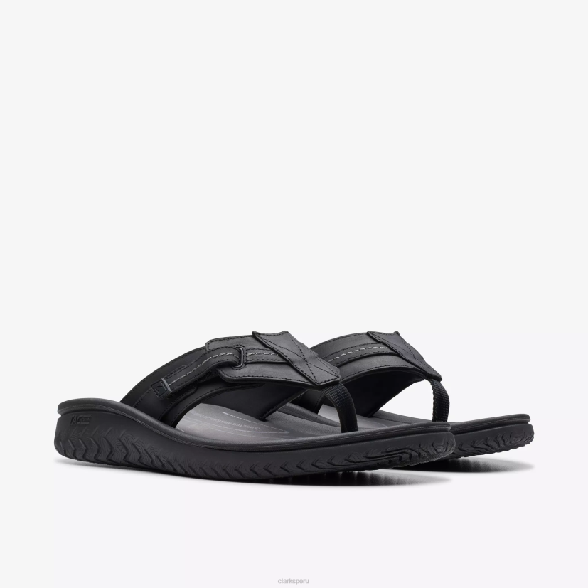 HZVP873 wesley sol cuero negro Clarks