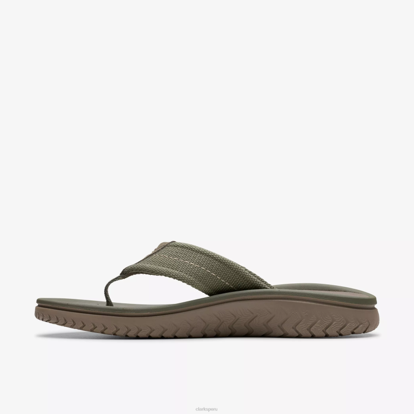 HZVP878 cinturón wesley aceituna Clarks