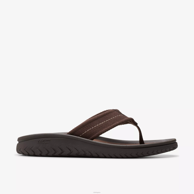 HZVP880 cinturón wesley marron oscuro Clarks