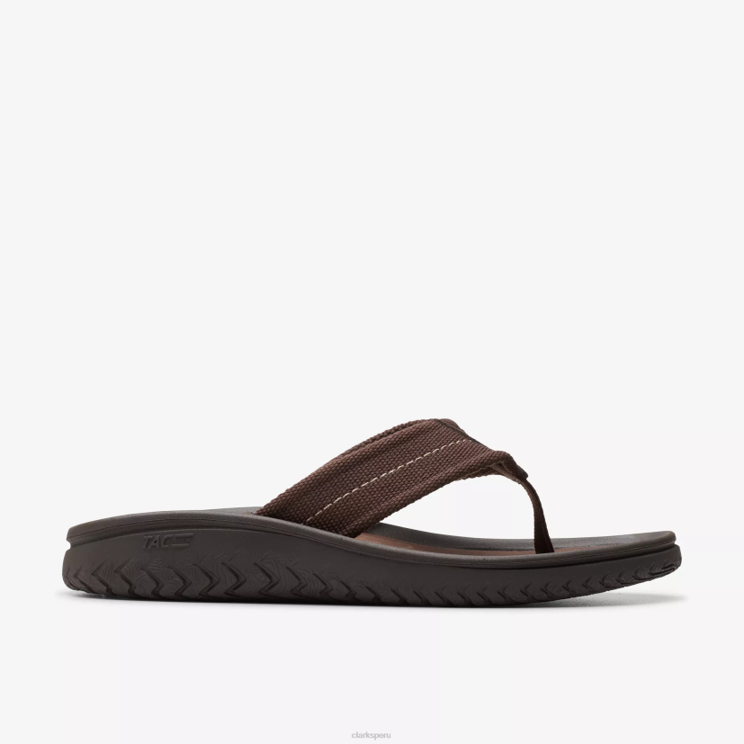 HZVP880 cinturón wesley marron oscuro Clarks