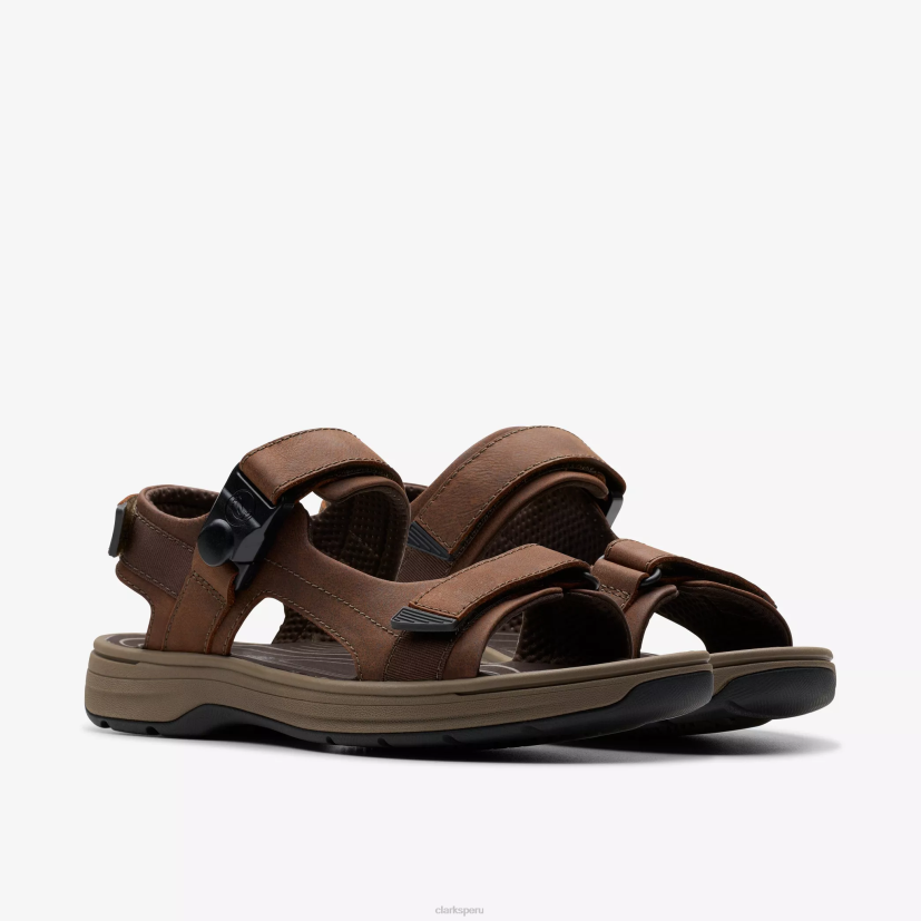 HZVP882 sendero salado cuero marrón oscuro Clarks