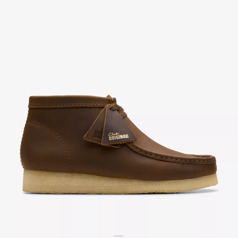 HZVP657 bota wallabee cera de abejas Clarks