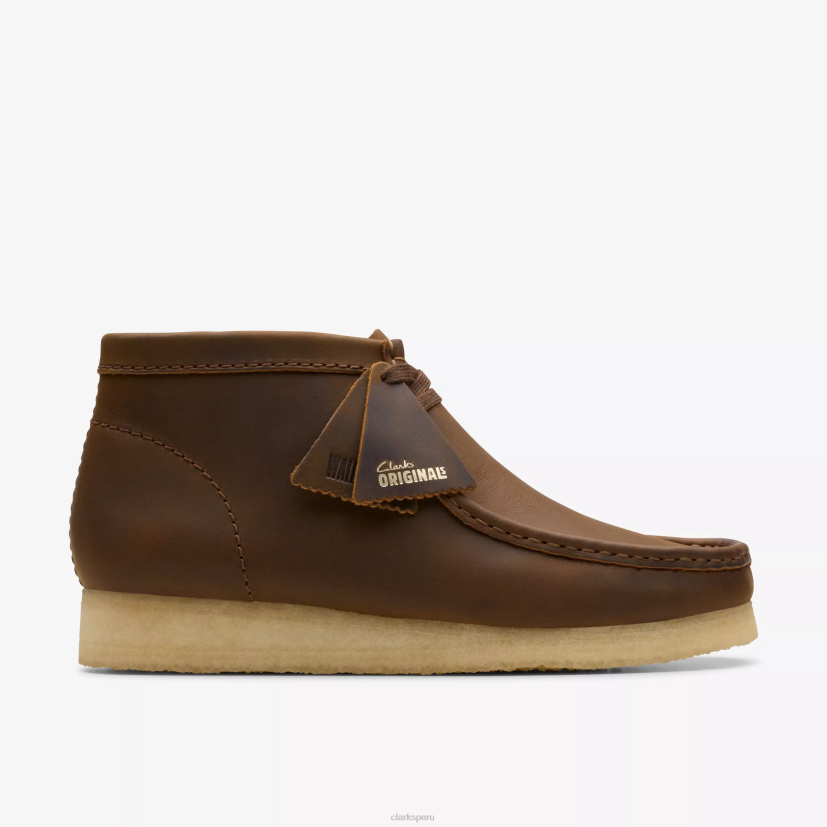 HZVP657 bota wallabee cera de abejas Clarks