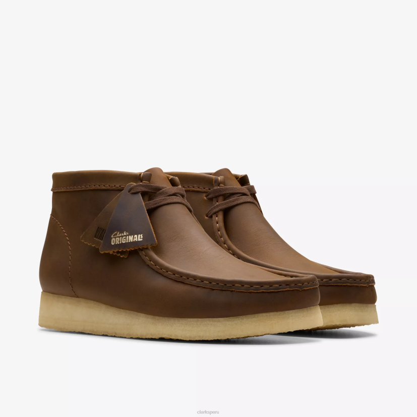 HZVP657 bota wallabee cera de abejas Clarks