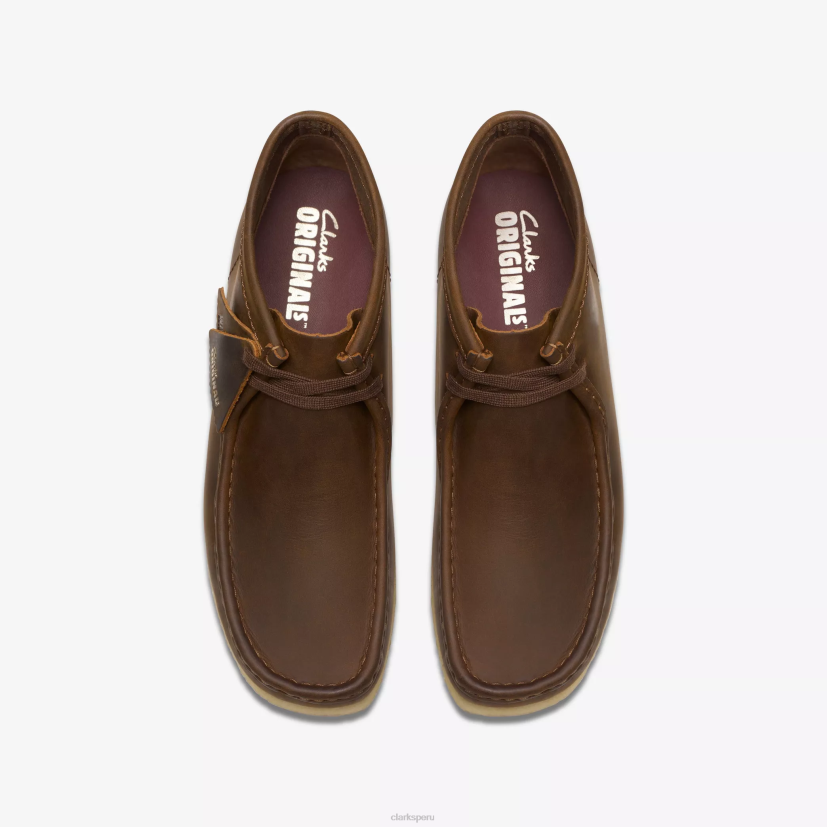 HZVP657 bota wallabee cera de abejas Clarks