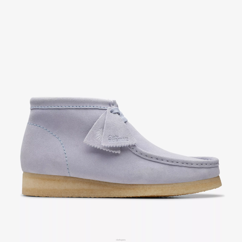 HZVP658 bota wallabee gamuza gris nube Clarks