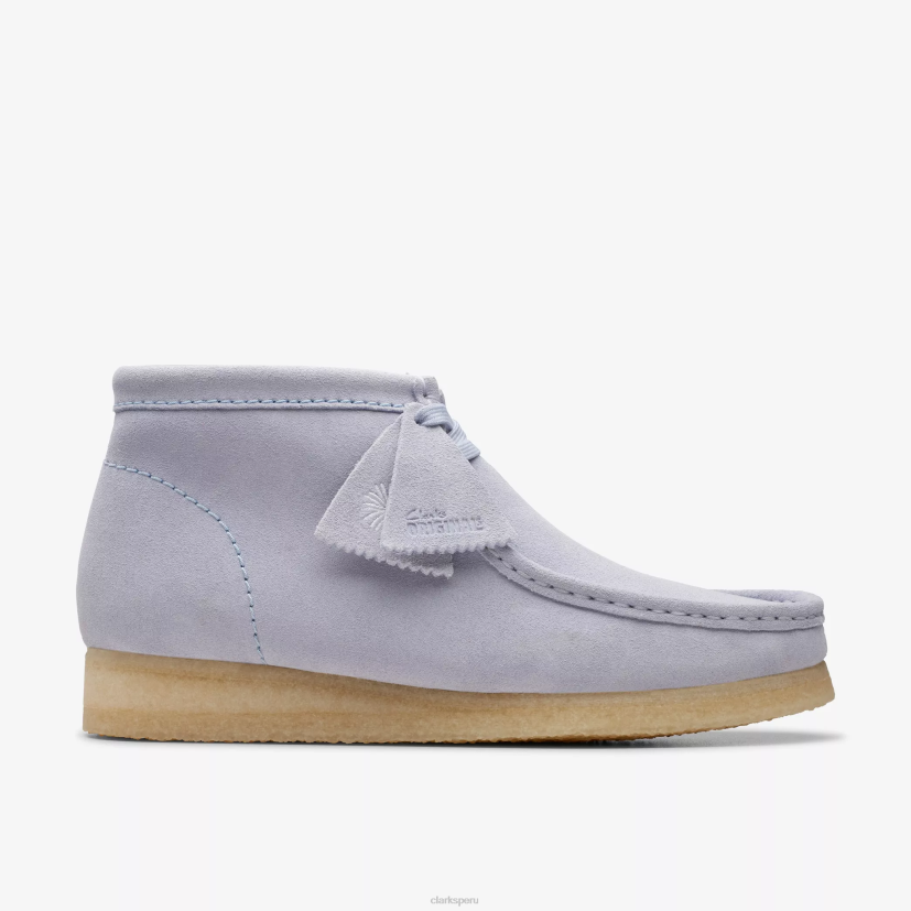 HZVP658 bota wallabee gamuza gris nube Clarks