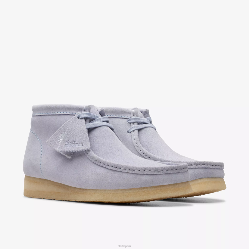 HZVP658 bota wallabee gamuza gris nube Clarks