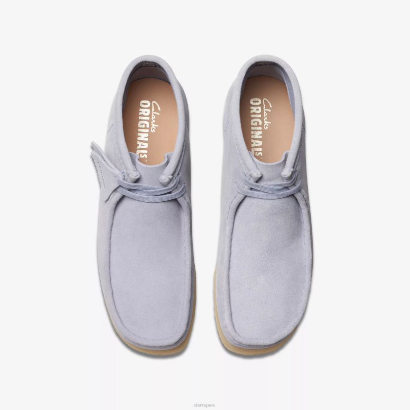 HZVP658 bota wallabee gamuza gris nube Clarks