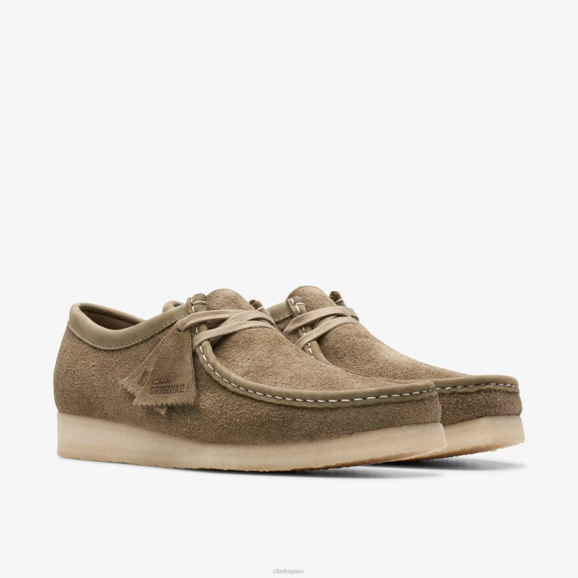 HZVP662 wallabee ante caqui pálido Clarks