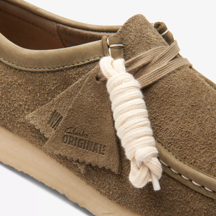 HZVP662 wallabee ante caqui pálido Clarks