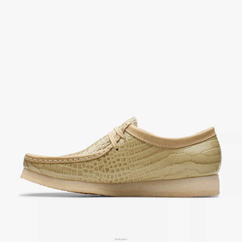 HZVP665 wallabee cocodrilo de arce Clarks