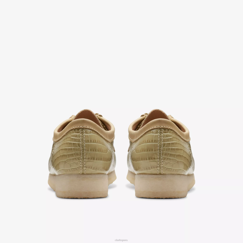 HZVP665 wallabee cocodrilo de arce Clarks