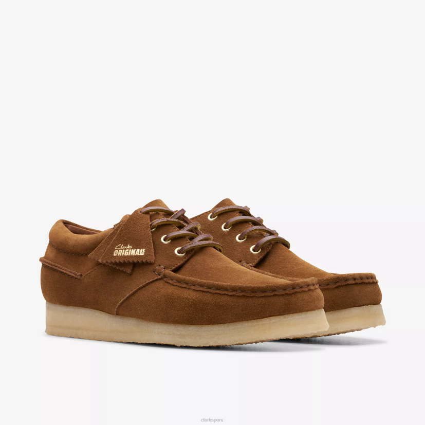 HZVP670 barco wallabee gamuza cola Clarks