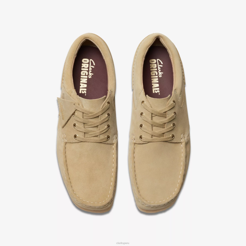 HZVP671 barco wallabee gamuza de arce Clarks