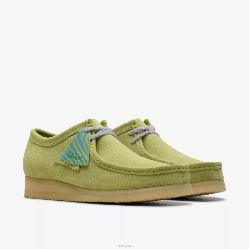 HZVP672 ante wallabee lima pálido indefinido Clarks