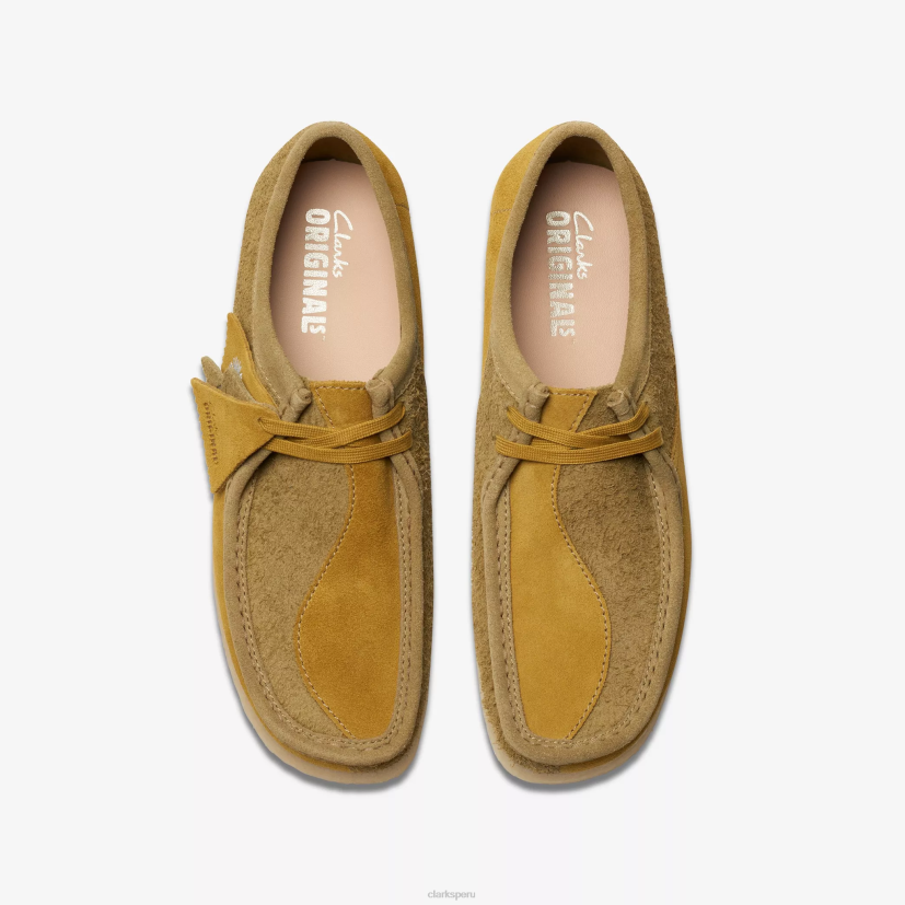 HZVP675 wallabee combinación de oliva Clarks