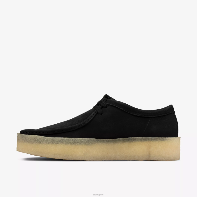 HZVP678 taza wallabee nubuck negro Clarks