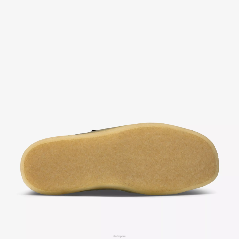 HZVP678 taza wallabee nubuck negro Clarks